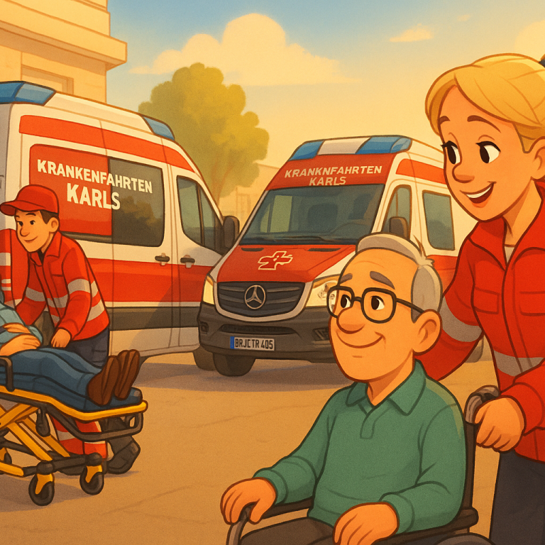 Team von Krankenfahrten Karls